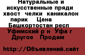 Натуральные и искусственные пряди, хвост, челки, каникалон, парик. › Цена ­ 2 500 - Башкортостан респ., Уфимский р-н, Уфа г. Другое » Продам   